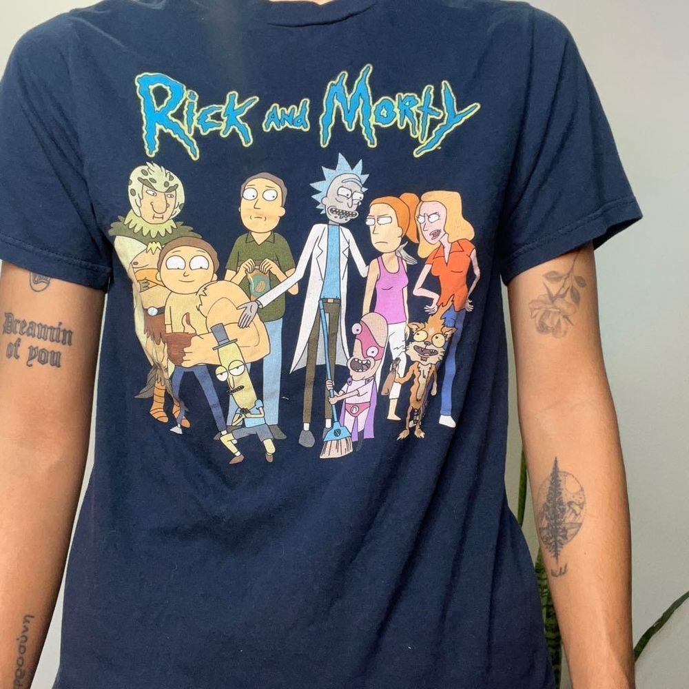 rick and morty adult swim t-shirt